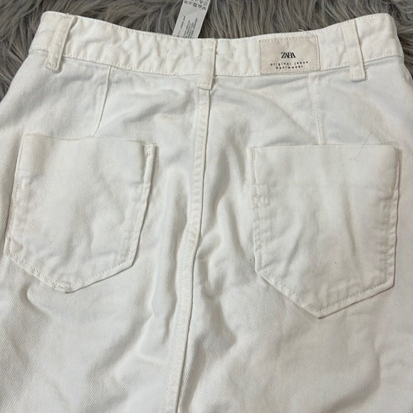 ZARA WHITE SKIRT SIZE S - Picture 7 of 13